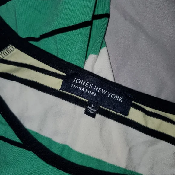 Striped, short sleeved maxi dress - Picture 5 of 9